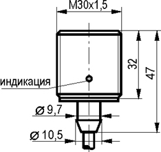 Габариты ISB BF7A-32P-10-L-C